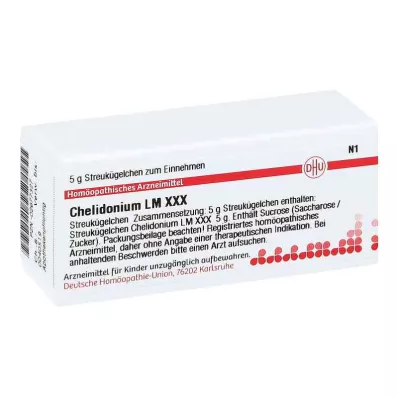 CHELIDONIUM LM XXX Glóbulos, 5 g