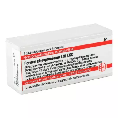 FERRUM PHOSPHORICUM LM XXX Glóbulos, 5 g
