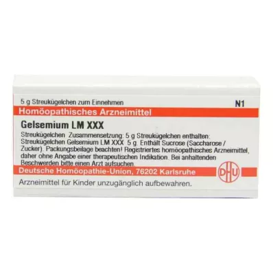 GELSEMIUM LM XXX Glóbulos, 5 g GELSEMIUM LM XXX Glóbulos, 5 g