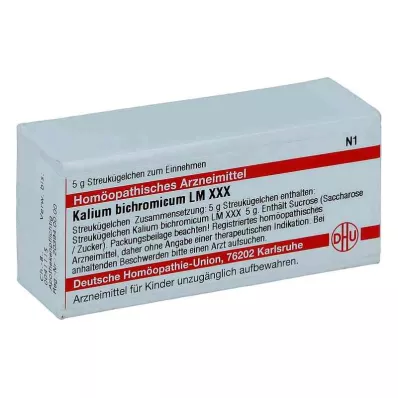 KALIUM BICHROMICUM LM XXX Glóbulos, 5 g KALIUM BICHROMICUM LM XXX Glóbulos, 5 g