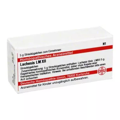 DHU LM Lachesis XII Glóbulos, 5 g