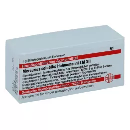 MERCURIUS SOLUBILIS Hahnemanni LM XII Glóbulos, 5 g