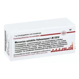 MERCURIUS SOLUBILIS Hahnemanni LM XXIV Glóbulos, 5 g