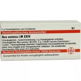 NUX VOMICA LM XXIV Glóbulos, 5 g