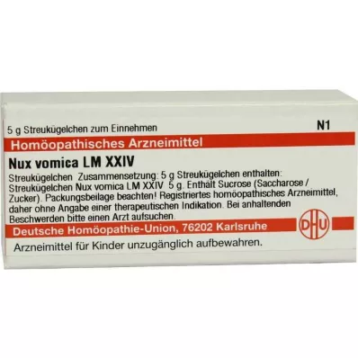 NUX VOMICA LM XXIV Glóbulos, 5 g NUX VOMICA LM XXIV Glóbulos, 5 g