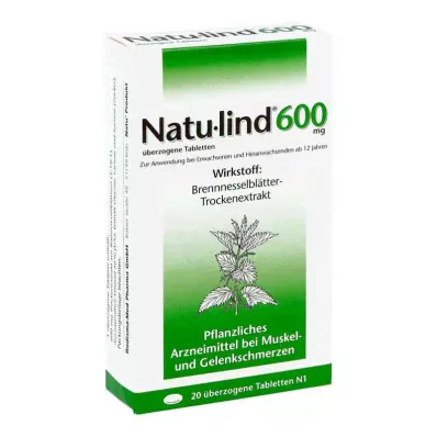 Natu lind 600 mg (20 piezas)