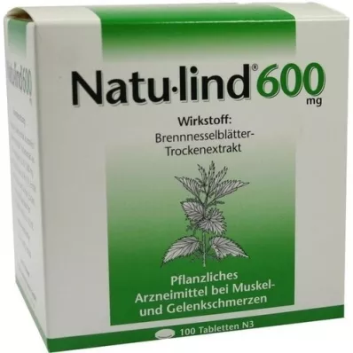 NATULIND 600 mg comprimidos recubiertos, 100 uds