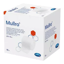 MULLRO Gasa 10 cmx10 m enrollada, 1 ud