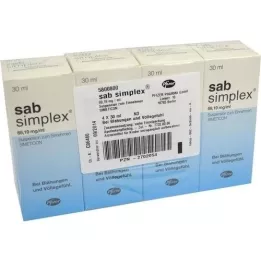 SAB suspensión oral simplex, 4X30 ml