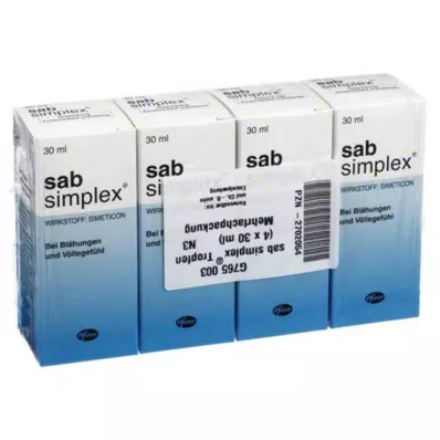 SAB suspensión oral simplex, 4X30 ml