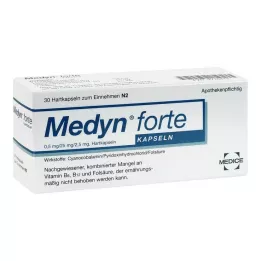 MEDYN cápsulas forte, 30 uds
