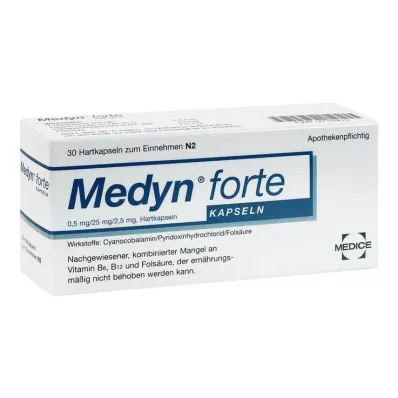 MEDYN cápsulas forte, 30 uds MEDYN cápsulas forte, 30 uds