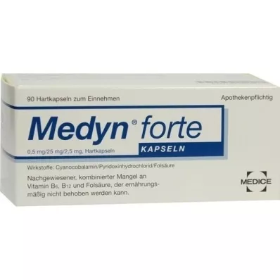 MEDYN forte cápsulas, 90 uds