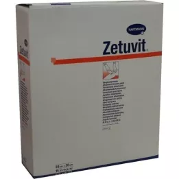 ZETUVIT Compresas absorbentes estériles 20x20 cm, 15 uds