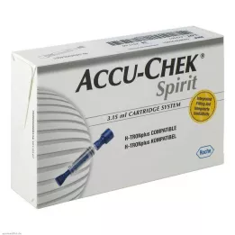 ACCU-CHEK Sistema de ampollas Spirit de 3,15 ml, 5 uds