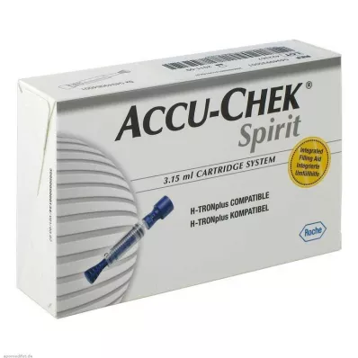 ACCU-CHEK Sistema de ampollas Spirit de 3,15 ml, 5 uds