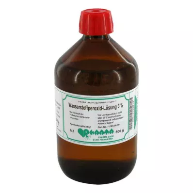 Solución de peróxido de hidrógeno al 3% (500 g)