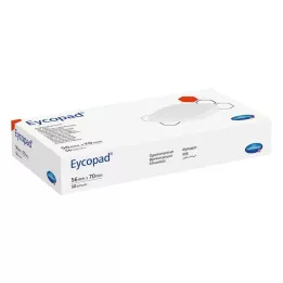 EYCOPAD Compresas oculares 56x70 mm no estériles, 50 uds