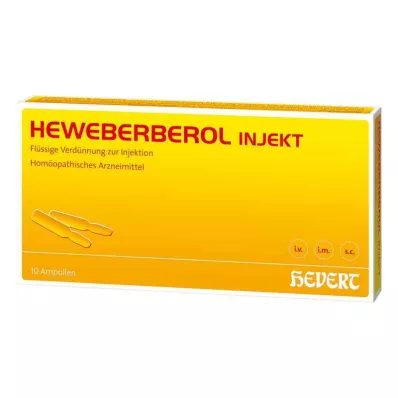 HEWEBERBEROL inyectar ampollas, 10 uds