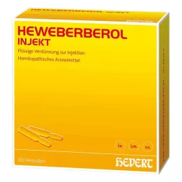 HEWEBERBEROL inyectar ampollas, 100 uds