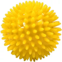 MASSAGEBALL Erizo bola 8 cm amarillo, 1 ud