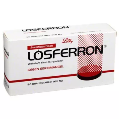LÖSFERRON Comprimidos efervescentes, 50 unidades