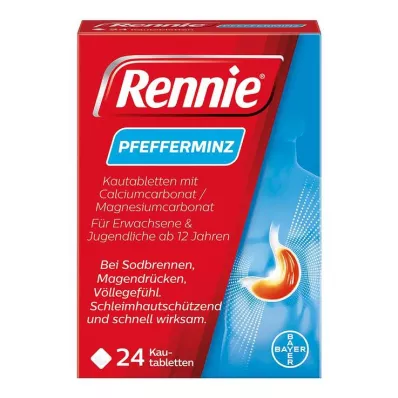 RENNIE Comprimidos masticables, 24 uds