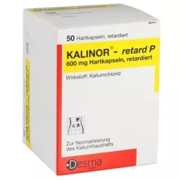 KALINOR retard P 600 mg cápsulas duras, 50 uds