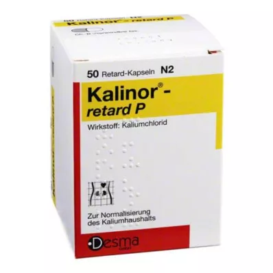 Kalinor retard P 600 mg cápsulas duras, 50 piezas