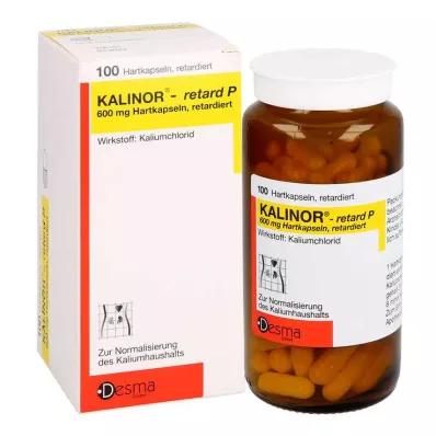 KALINOR retard P 600 mg cápsulas duras, 100 uds