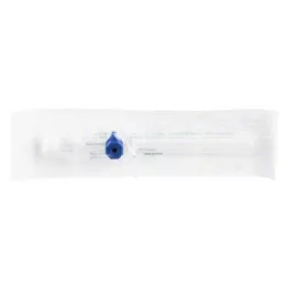 VASOFIX Tubo marrón 22 G 25 mm azul, 1 ud