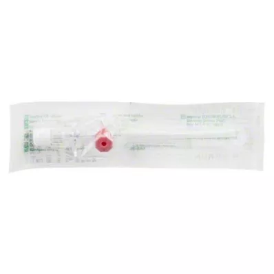 VASOFIX Tubo marrón 20 G 33 mm rosa, 1 ud