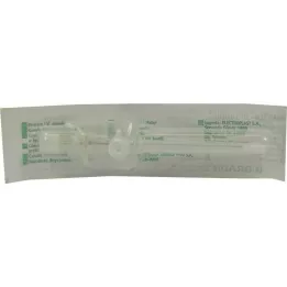 VASOFIX Tubo marrón 17 G 45 mm blanco, 1 ud