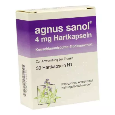 AGNUS SANOL Cápsulas duras, 30 unidades