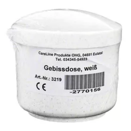 GEBISSDOSE con inserto y tapa blanco, 1 ud