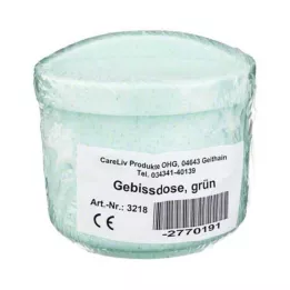 GEBISSDOSE con inserto y tapa verde, 1 ud