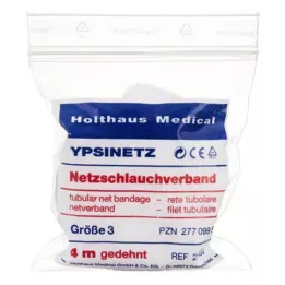 NETZVERBAND Red Ypsin tamaño 3 4 m blanca, 1 ud