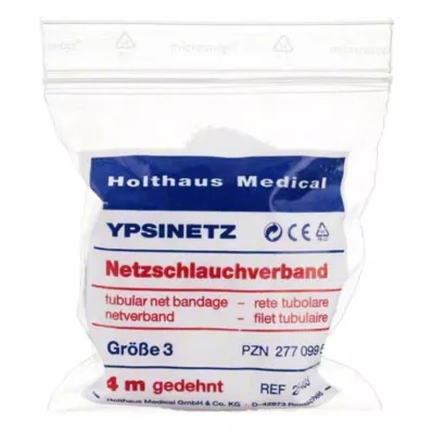 NETZVERBAND Red Ypsin tamaño 3 4 m blanca, 1 ud