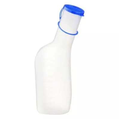 URINFLASCHE Hombre plástico 1 l c.tapón lechoso, 1 ud