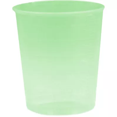 EINNEHMEGLAS Plástico 30 ml verde, 10 uds