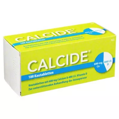 CALCIDE Comprimidos masticables, 100 uds