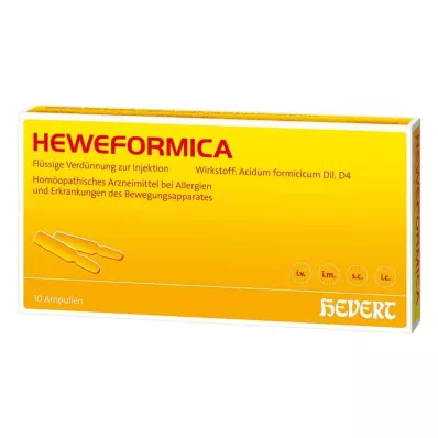 HEWEFORMICA Ampollas, 10 uds