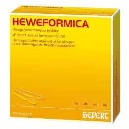 HEWEFORMICA Ampollas, 100 uds