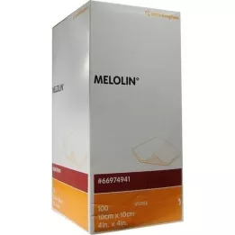 MELOLIN 10x10 cm apósitos estériles, 100 uds