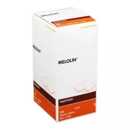 MELOLIN 10x10 cm apósitos estériles, 100 uds