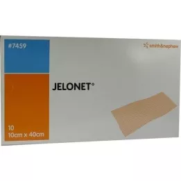 JELONET Gasa de parafina 10x40 cm estéril, 10 uds