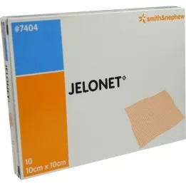 JELONET Gasa de parafina 10x10 cm estéril, 10 uds