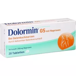 DOLORMIN GS con comprimidos de Naproxeno, 20 uds