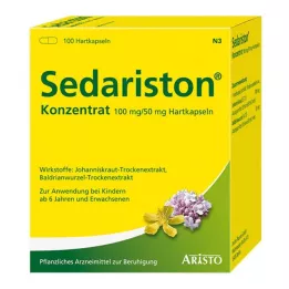 SEDARISTON Cápsulas duras concentradas, 100 unidades