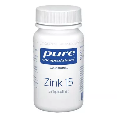 PURE ENCAPSULATIONS Zinc 15 Picolinato de Zinc Cápsulas, 60 Cápsulas PURE ENCAPSULATIONS Zinc 15 Picolinato de Zinc Cápsulas, 60 Cápsulas